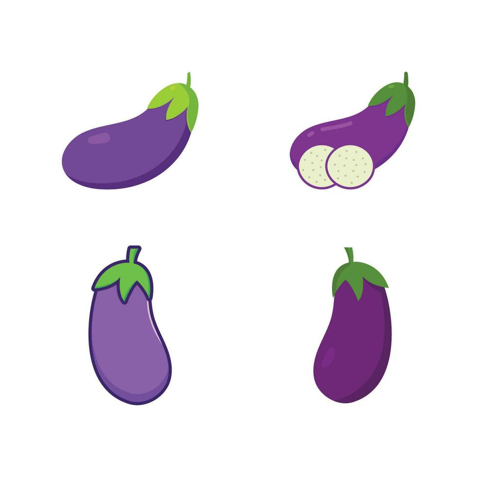 vecteur aubergine illustration conception