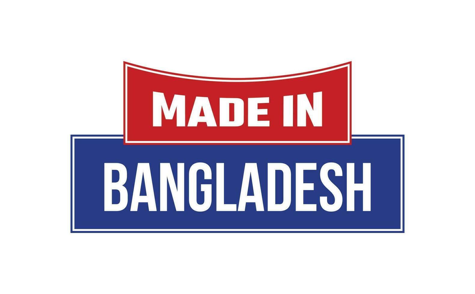 fabriqué dans bangladesh joint vecteur