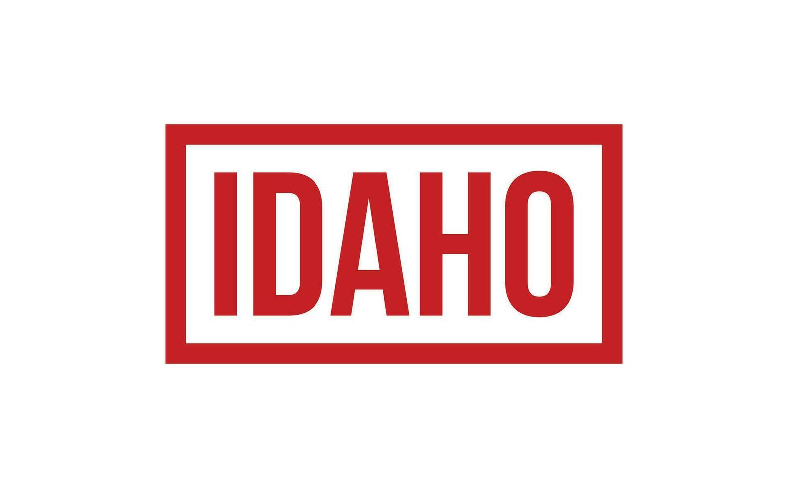 Idaho caoutchouc timbre joint vecteur