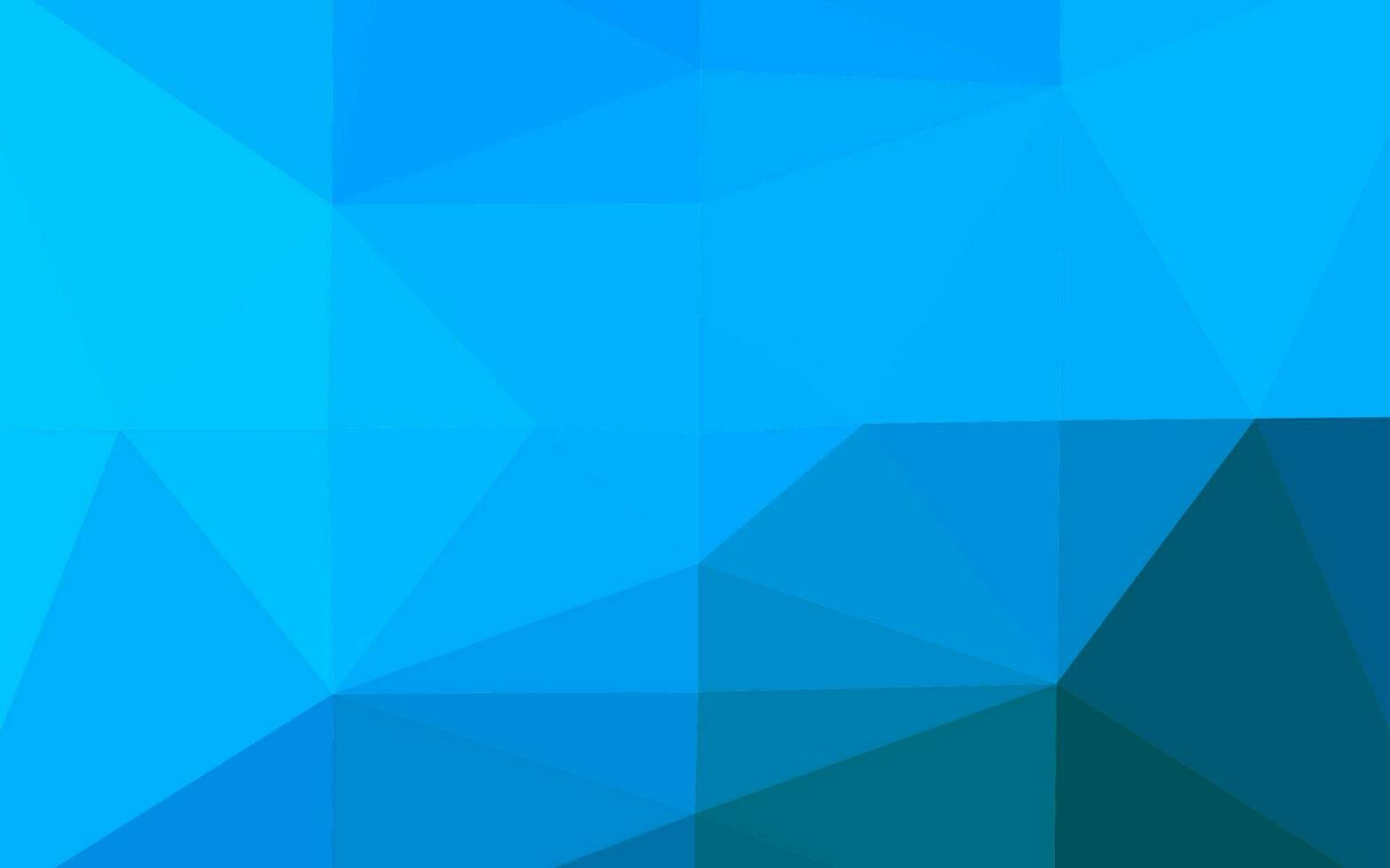 couverture low poly vecteur bleu clair.