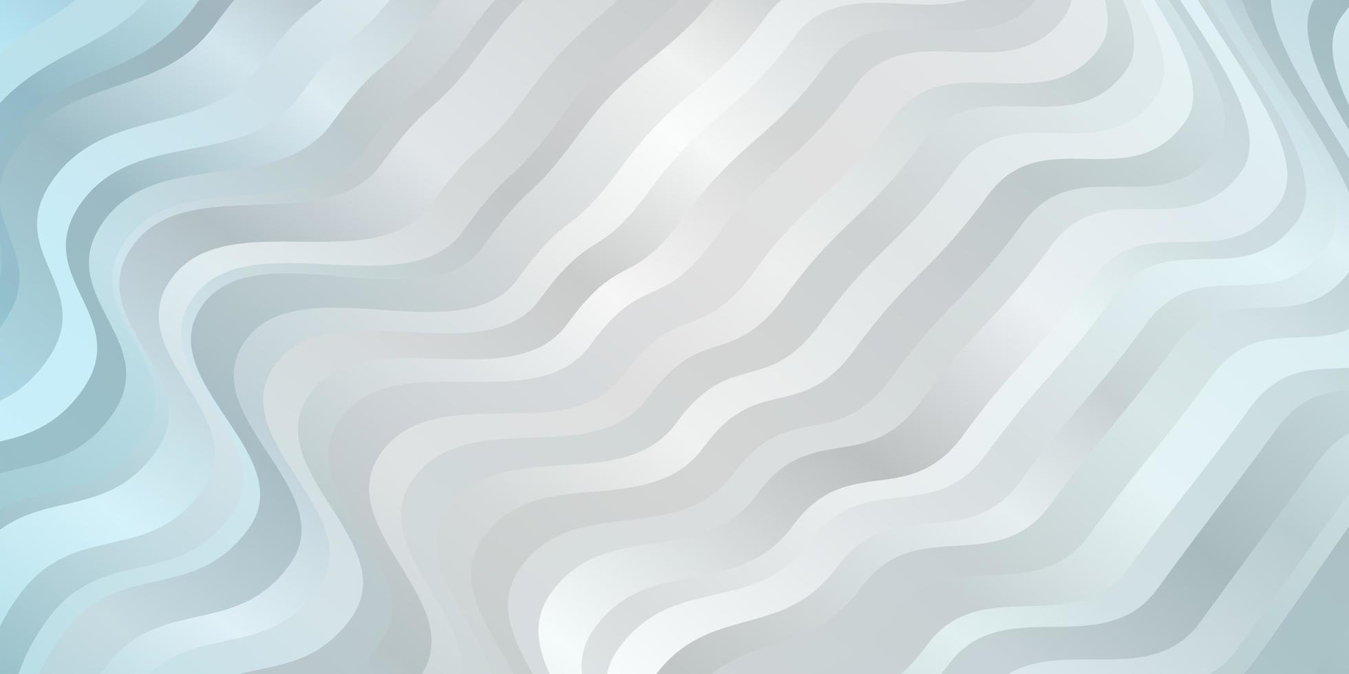 modèle vectoriel bleu clair avec des lignes courbes toute nouvelle illustration colorée avec un modèle de lignes pliées pour téléphones portables