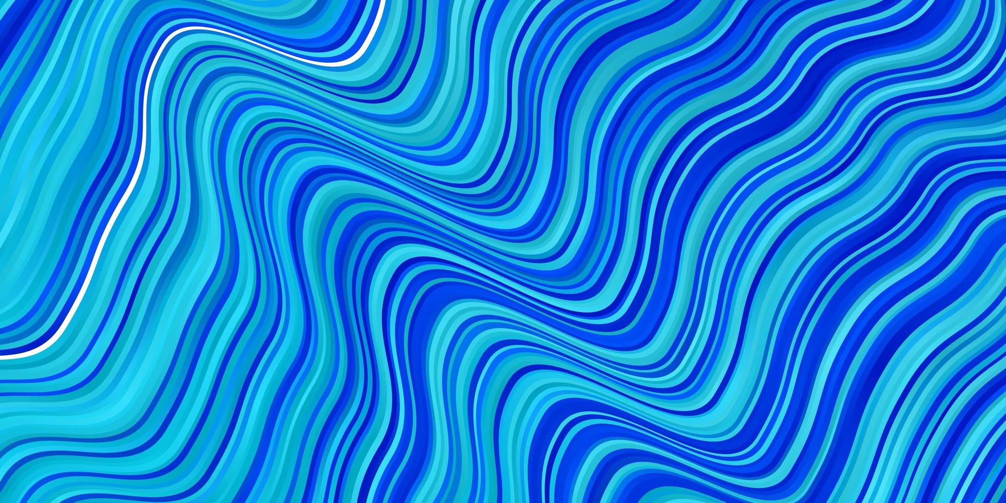 motif vectoriel bleu clair avec illustration de lignes dans un style abstrait avec un design incurvé en dégradé pour la promotion de votre entreprise