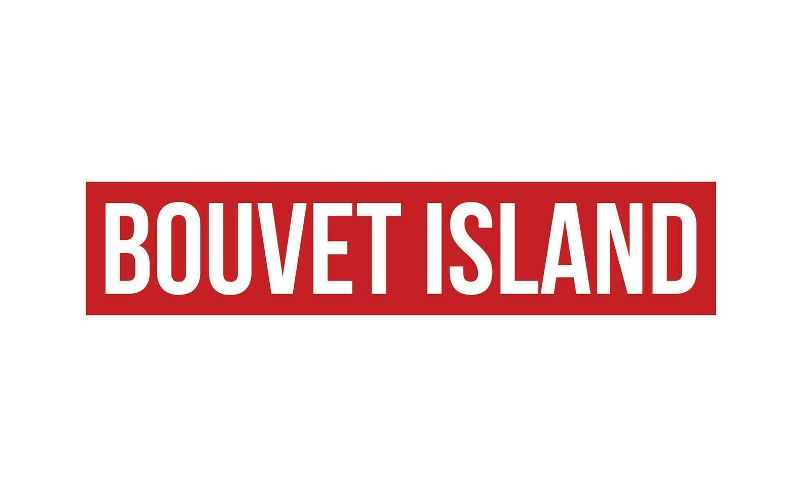 bouvet île caoutchouc timbre joint vecteur