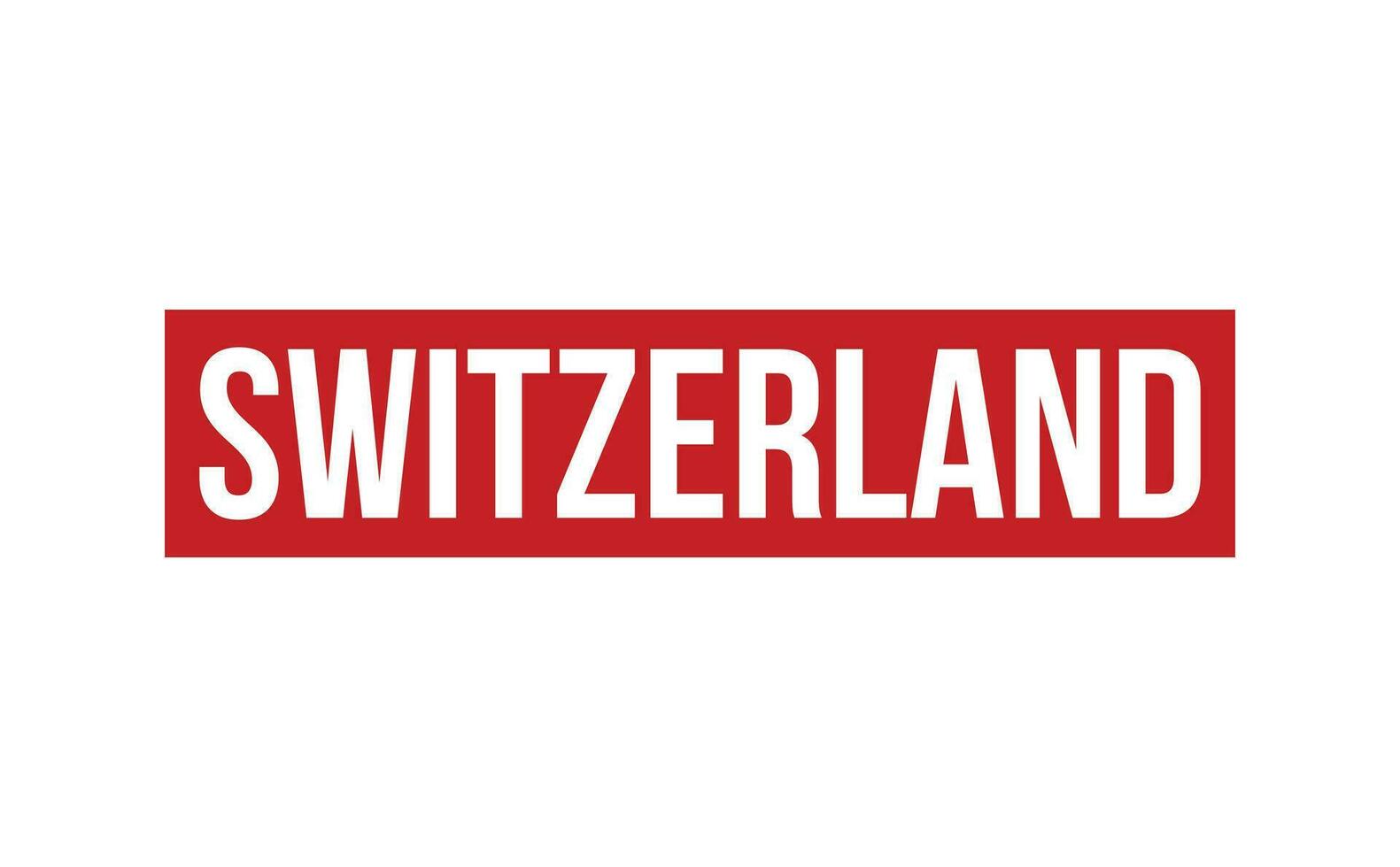 Suisse caoutchouc timbre joint vecteur
