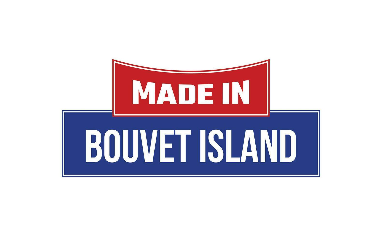 fabriqué dans bouvet île joint vecteur