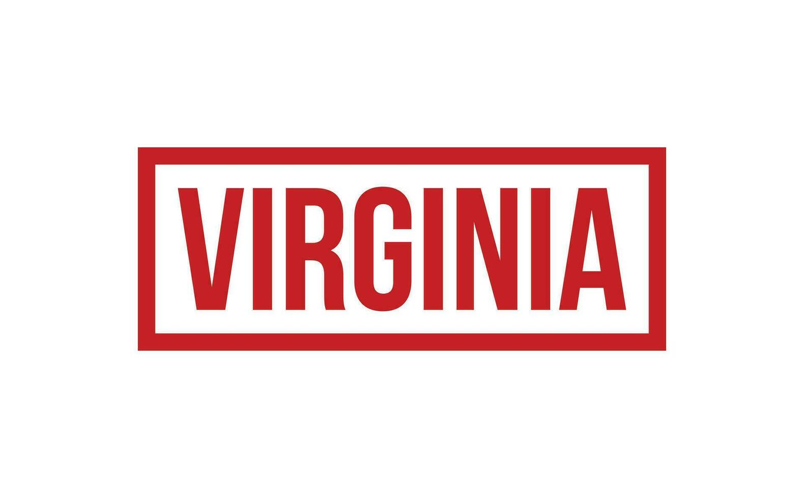 Virginie caoutchouc timbre joint vecteur