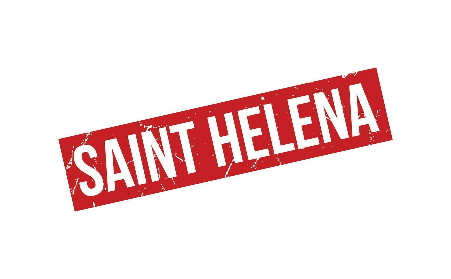 Saint Helena caoutchouc timbre joint vecteur