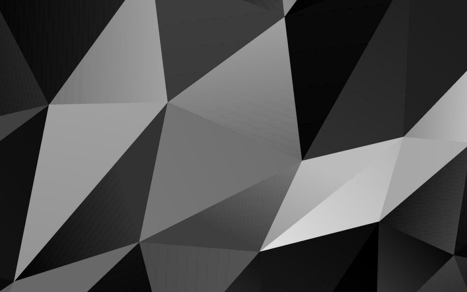 argent clair, modèle polygonal vectoriel gris.