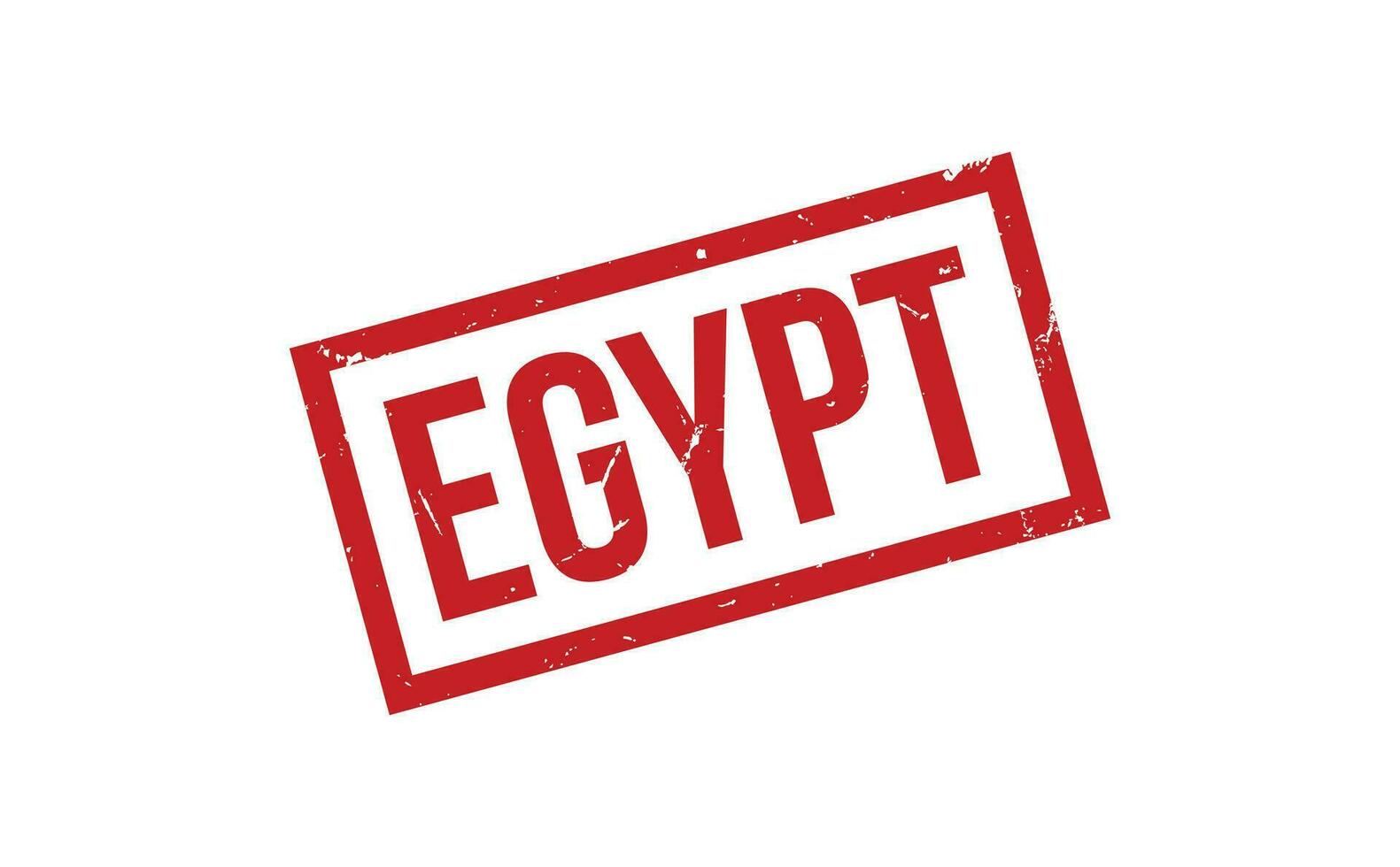 Egypte caoutchouc timbre joint vecteur