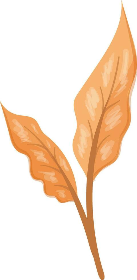 feuilles art conception illustration vecteur