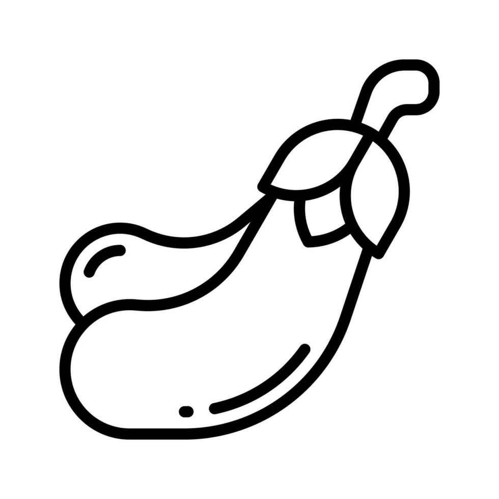 aubergine icône pour votre site Internet, mobile, présentation, et logo conception. vecteur