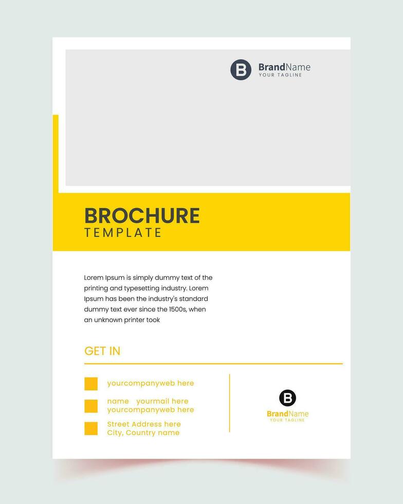 entreprise profil brochure modèle conception, minimal affaires brochure modèle conception ensemble, prospectus ensemble, rapport, couverture, affiche, entreprise entreprise, page, vecteur, social vecteur