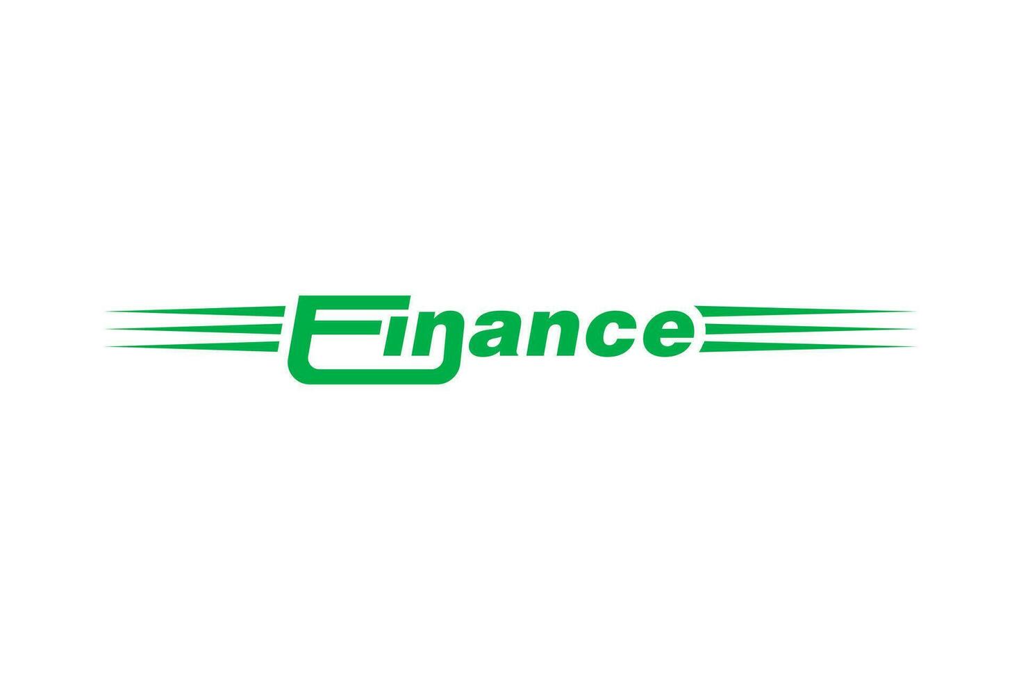 moderne la finance logo conception modèle vecteur