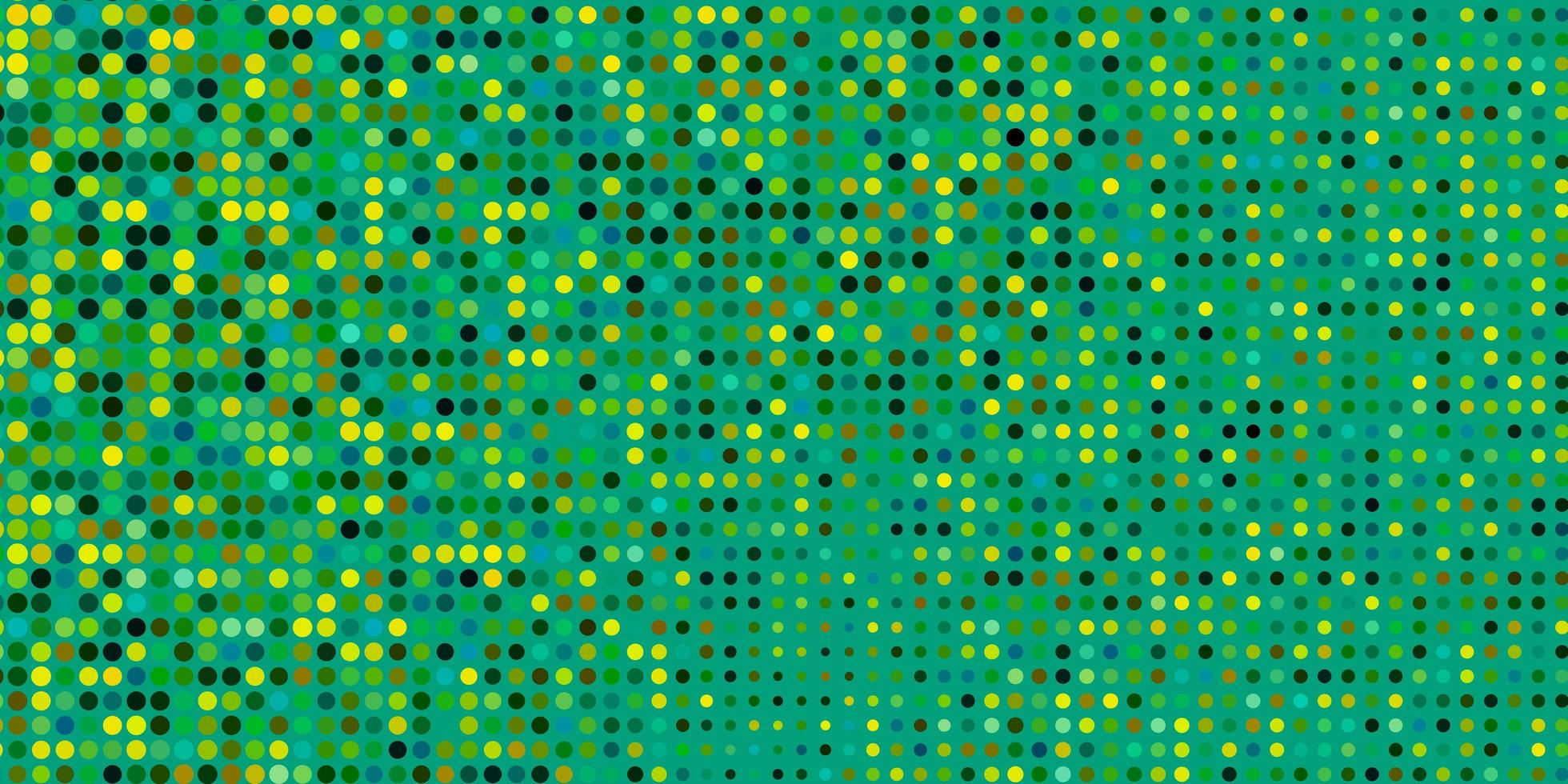 modèle vectoriel jaune vert clair avec un design décoratif abstrait de cercles dans un style dégradé avec un design de bulles pour vos publicités