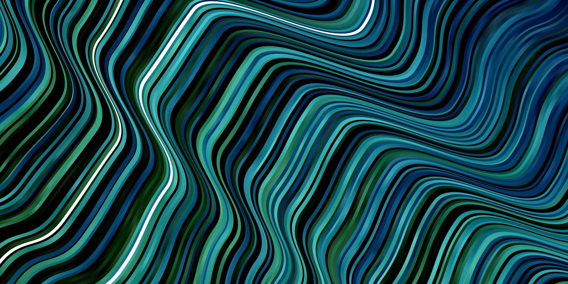 fond de vecteur vert bleu clair avec des arcs échantillon géométrique coloré avec motif de courbes dégradées pour les publicités