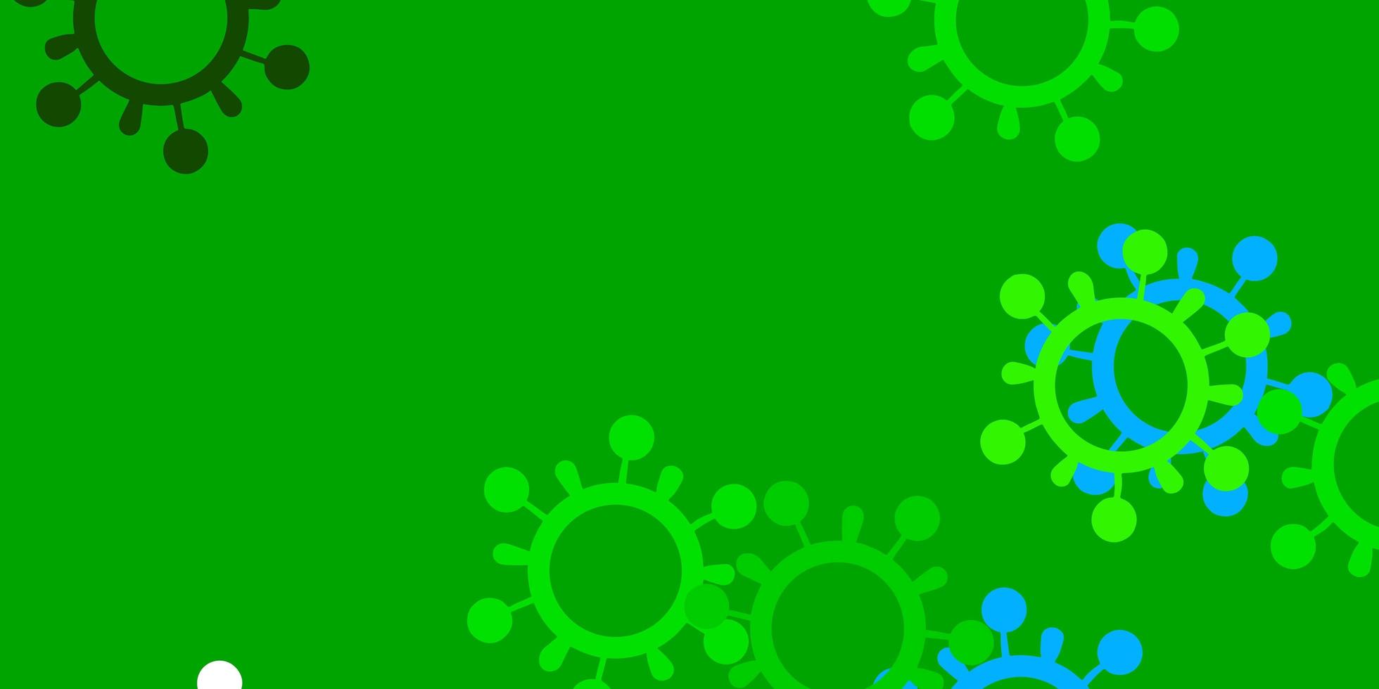 texture vecteur jaune vert clair avec des symboles de la maladie