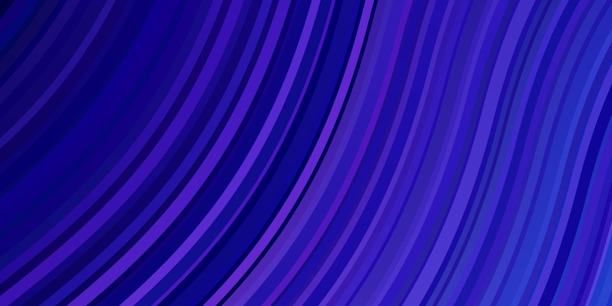 disposition vectorielle violet clair avec illustration colorée de lignes tordues qui se compose d'un motif de courbes pour les pages de destination des sites Web vecteur