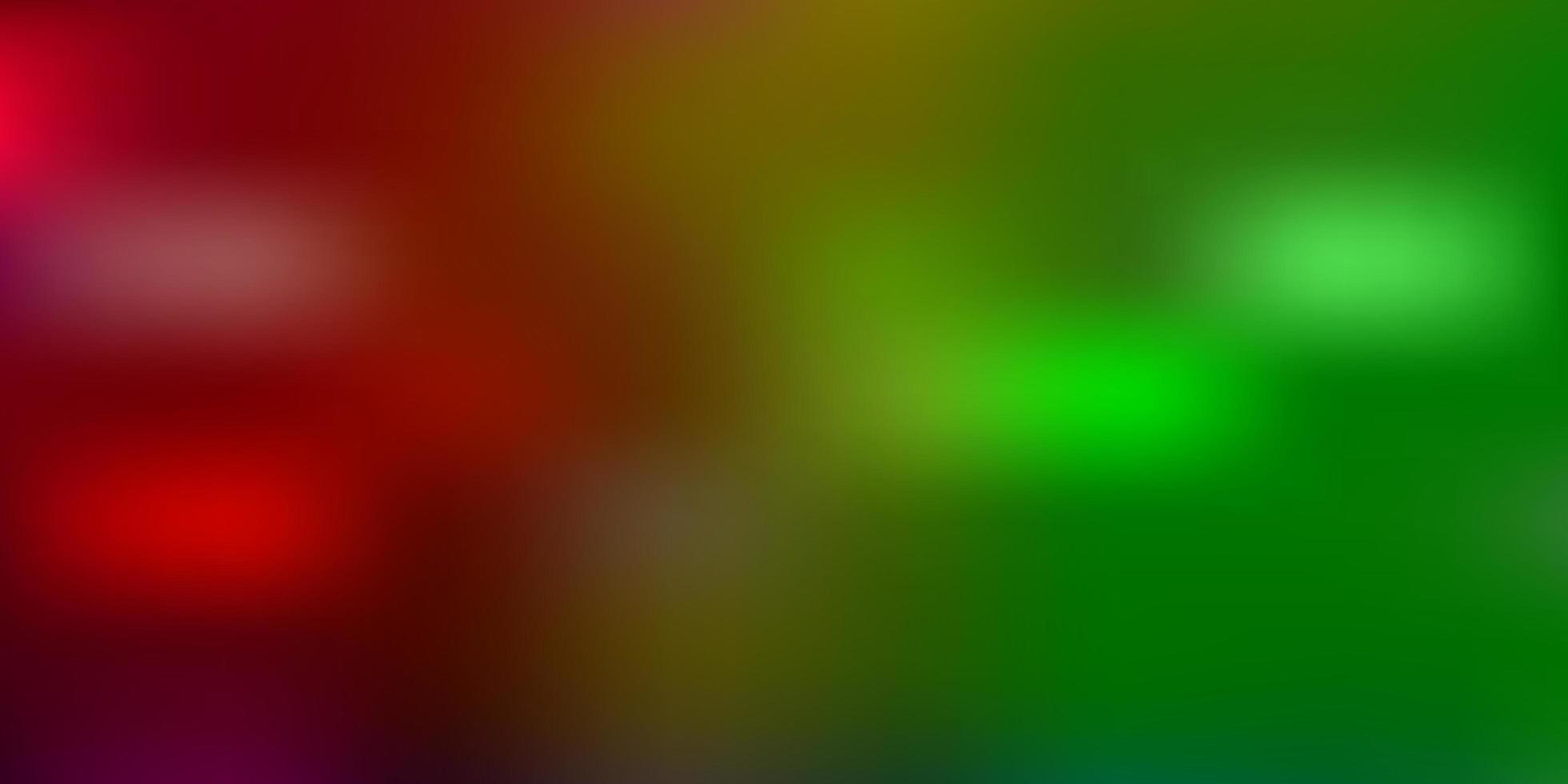 motif flou de vecteur multicolore léger
