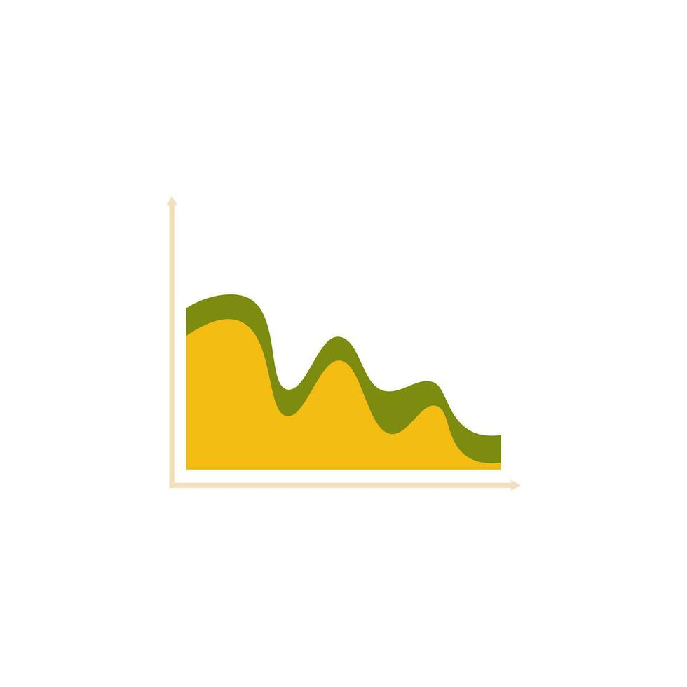 graphique icône. affaires infographie icône, statistique et Les données financier graphique vecteur