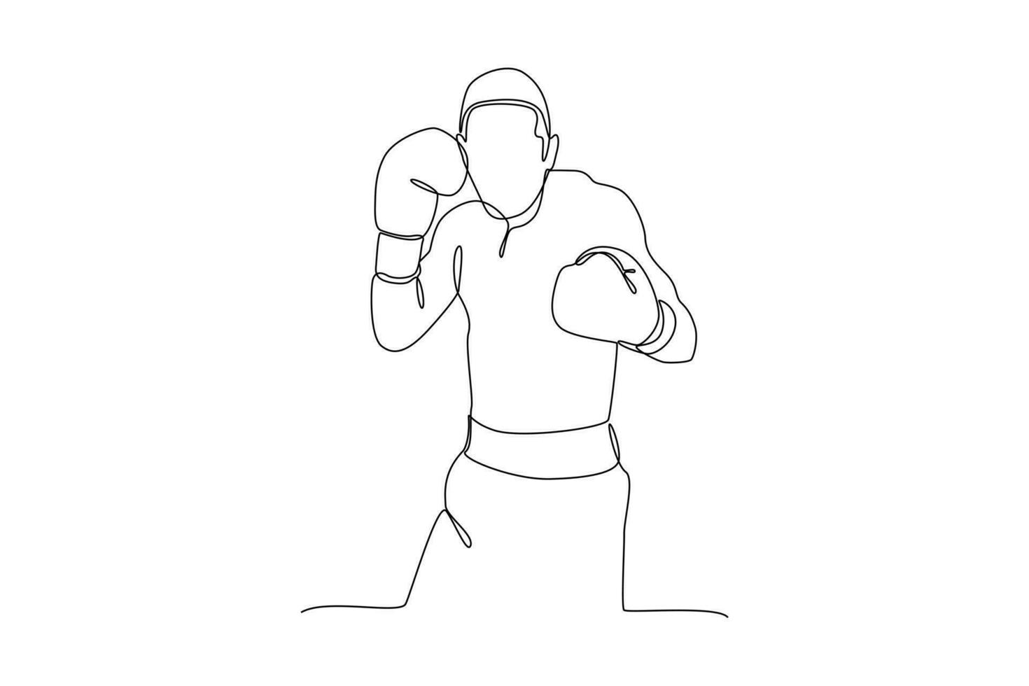 continu un ligne dessin jeunesse des sports concept. Célibataire ligne dessiner conception vecteur graphique illustration.