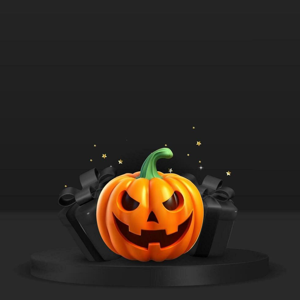 Halloween effrayant Contexte. vecteur illustration