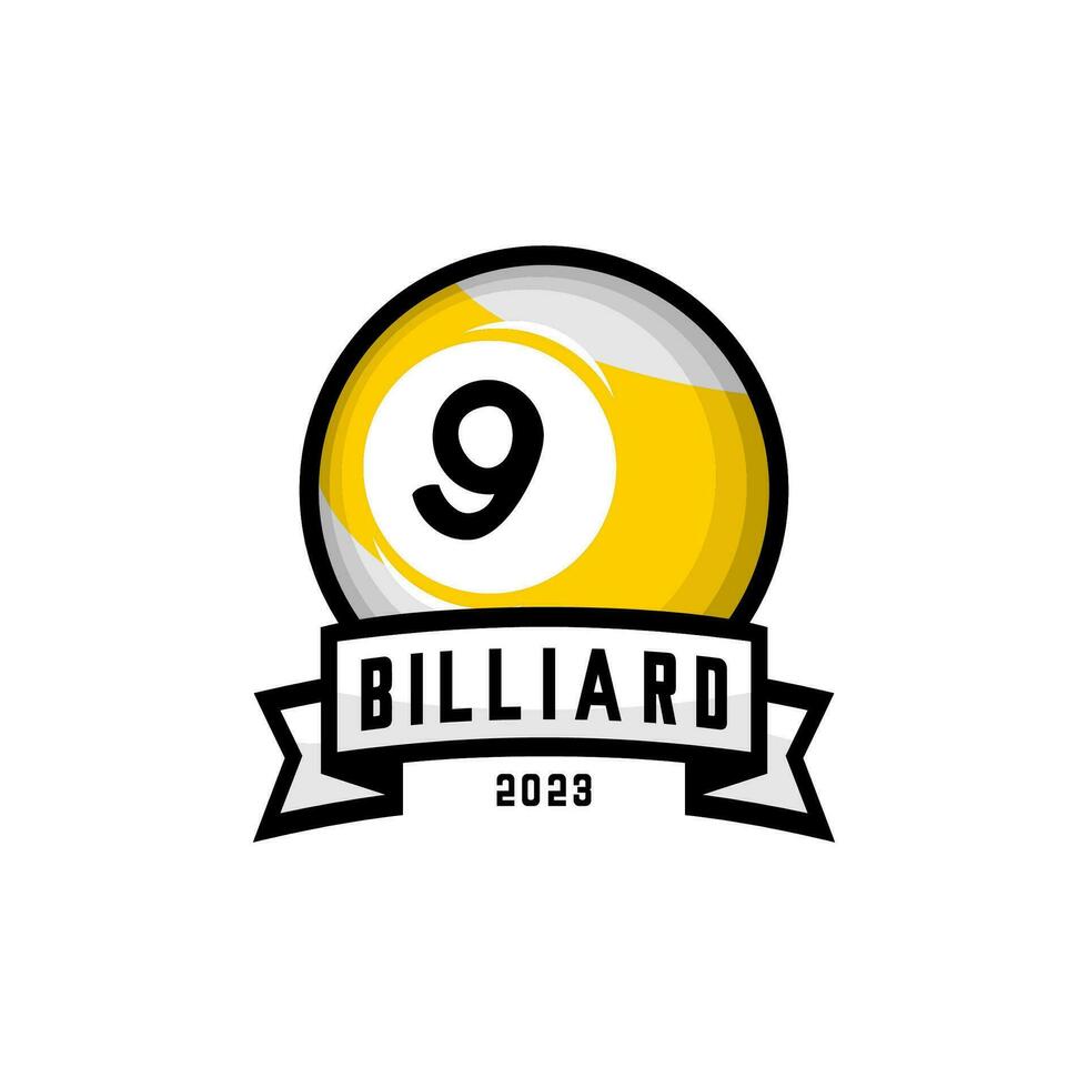 vecteur illustration de billard des balles