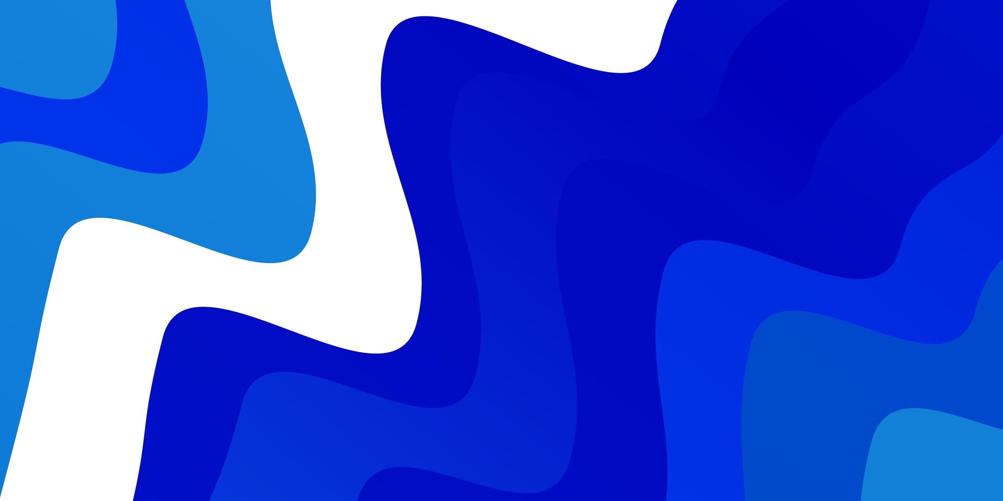 fond de vecteur bleu clair avec des lignes tordues illustration abstraite avec motif d'arcs dégradés pour les brochures de livrets d'affaires