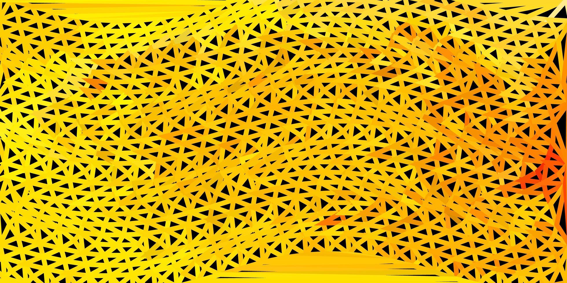 texture triangle abstrait vecteur orange clair