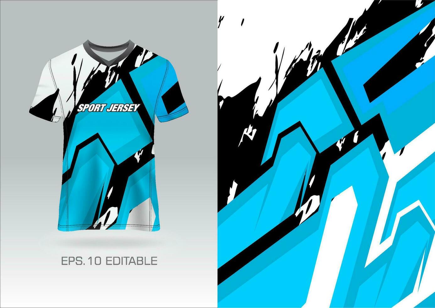 sport grunge T-shirt moquer en haut conception pour extrême équipe Jersey, courses, vélo, football, jeu, arrière-plan, fond d'écran. vecteur
