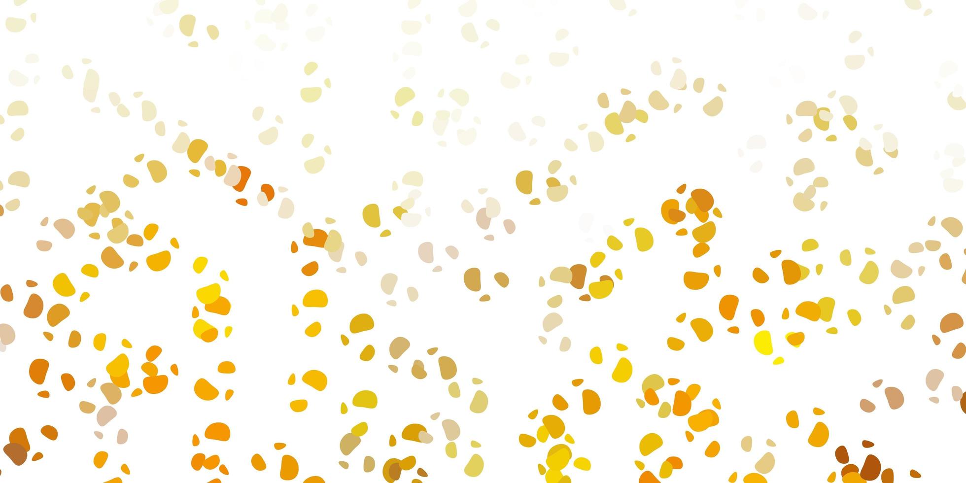 motif vectoriel jaune vert clair avec des formes abstraites