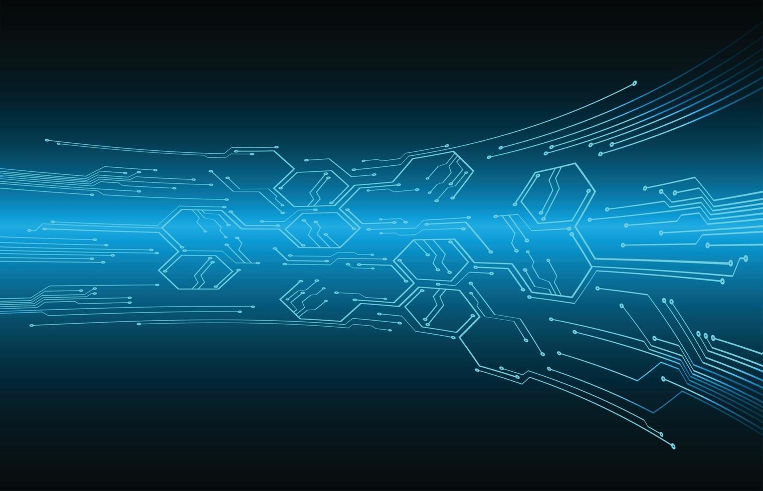 fond de concept de technologie future cyber circuit vecteur