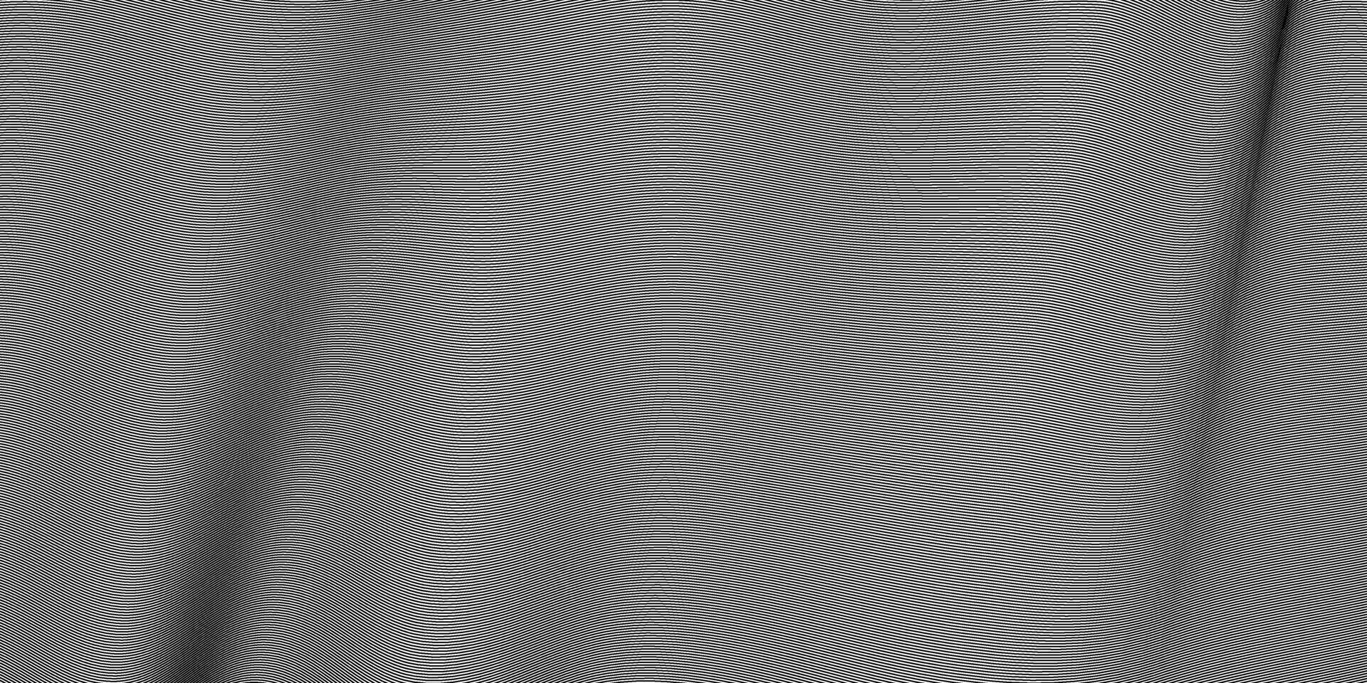 noir blanc vague ligne effet modèle vecteur