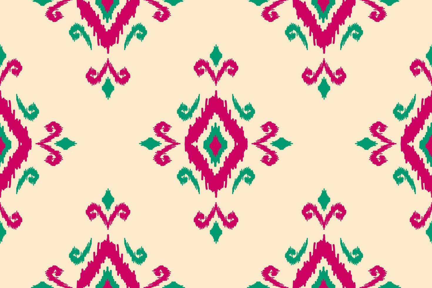 motif ethnique modèle art. ikat ethnique sans couture modèle dans tribal. Indien style. vecteur