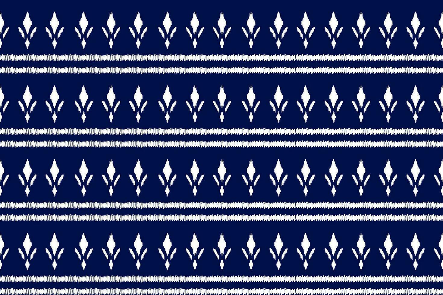 en tissu ethnique modèle art. ikat sans couture modèle dans tribal. Américain, mexicain style. vecteur