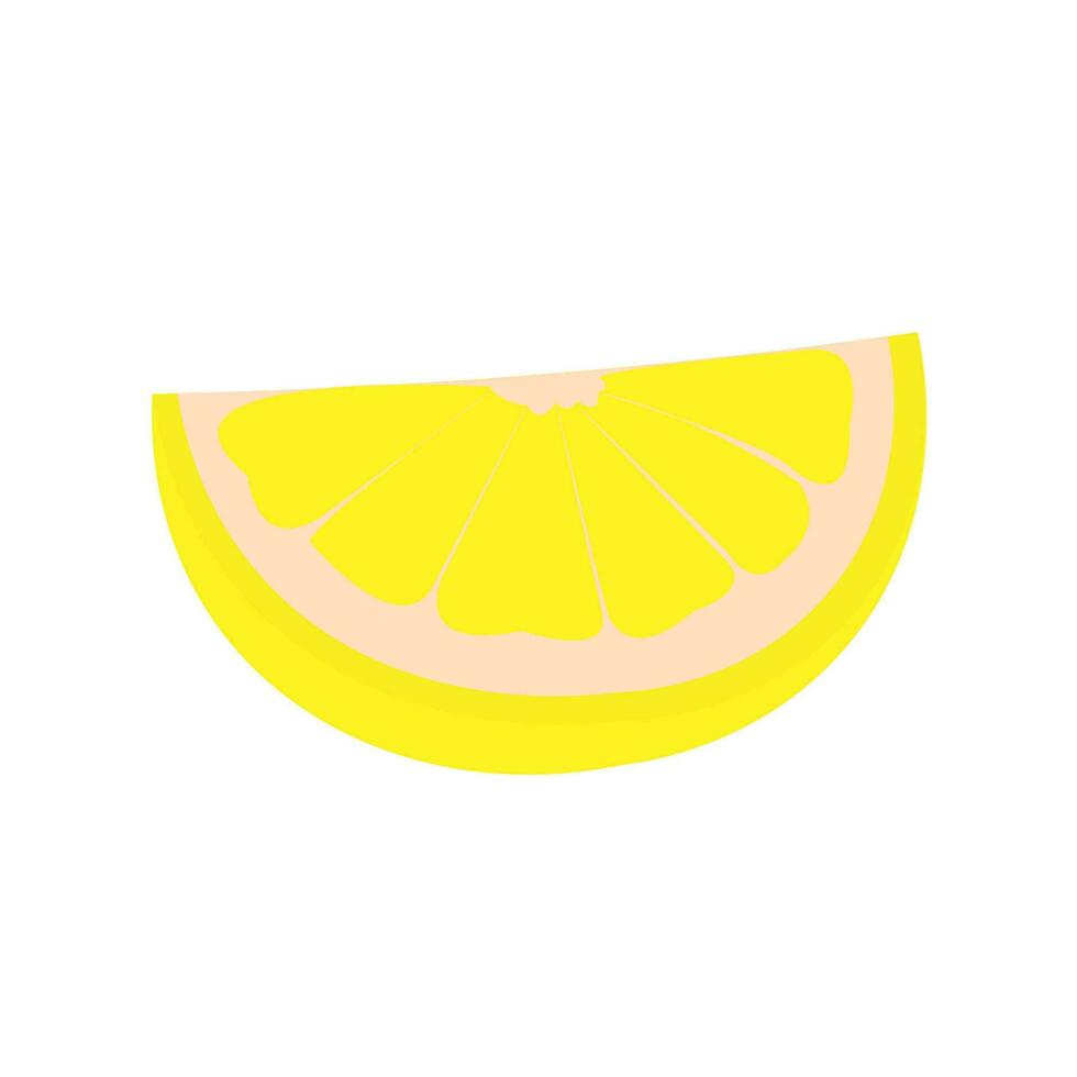 vecteur illustration de une citron. lignes art tropical fruit, griffonnage réaliste