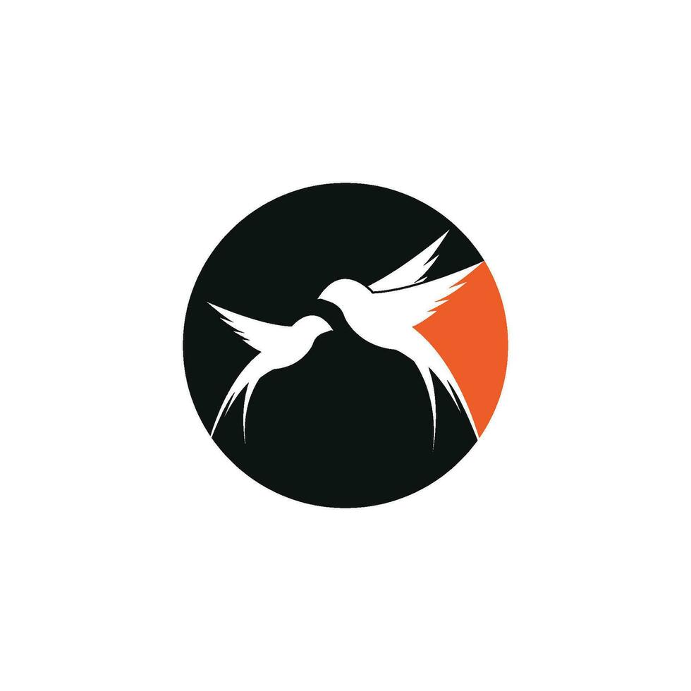 vecteur de modèle de logo oiseau