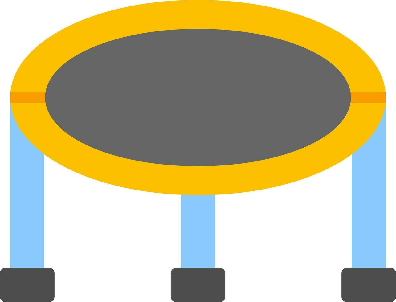 conception d'icône de vecteur de trampoline