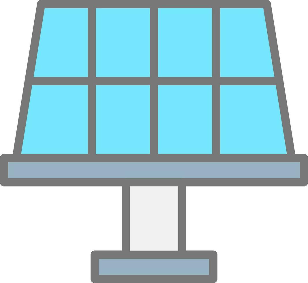 solaire vecteur icône conception