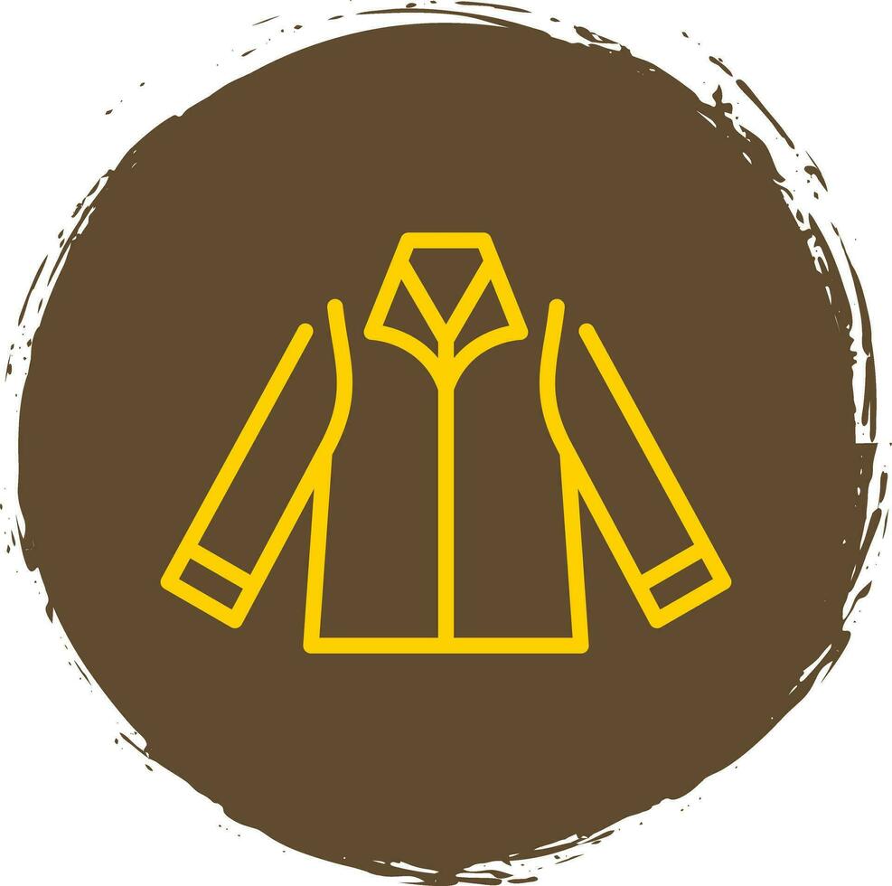 conception d'icône de vecteur de veste
