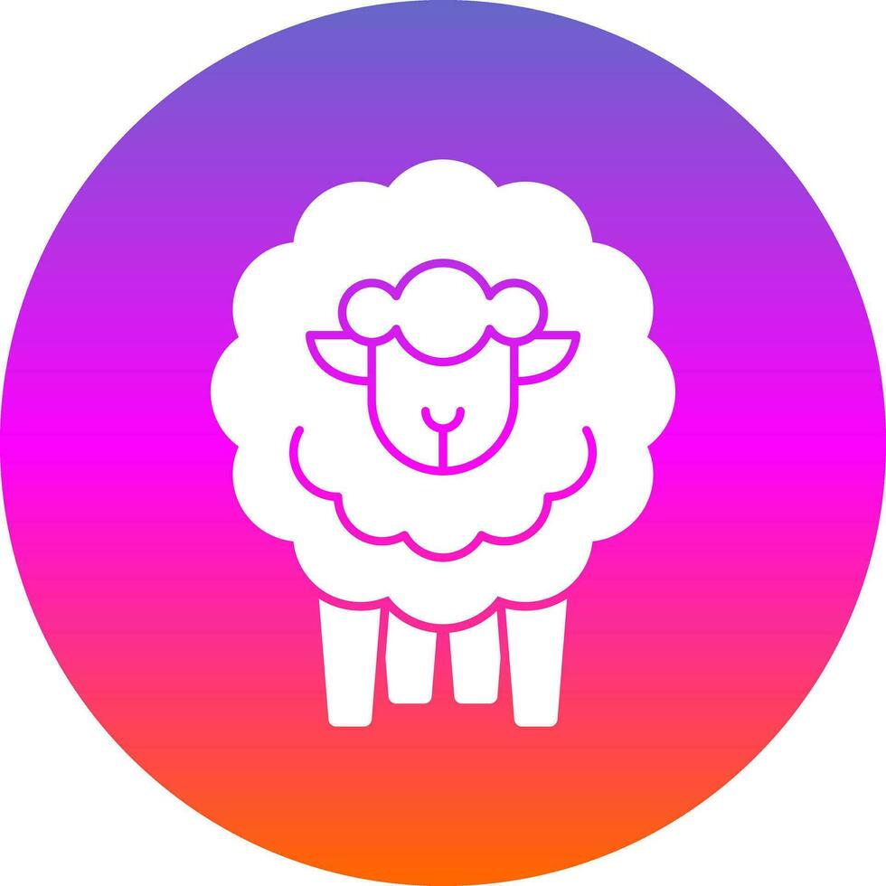 mouton vecteur icône conception