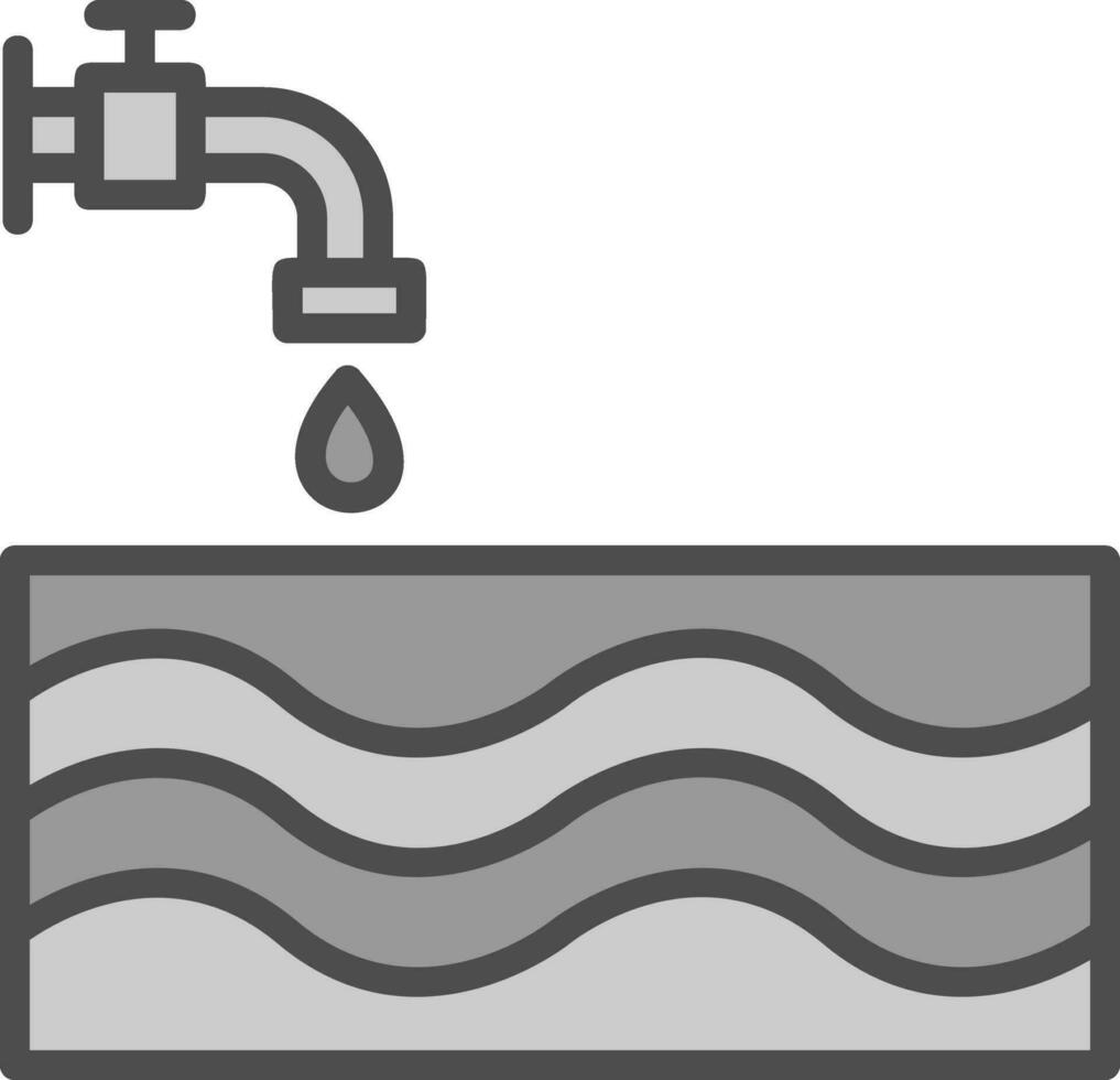 conception d'icône de vecteur d'eau