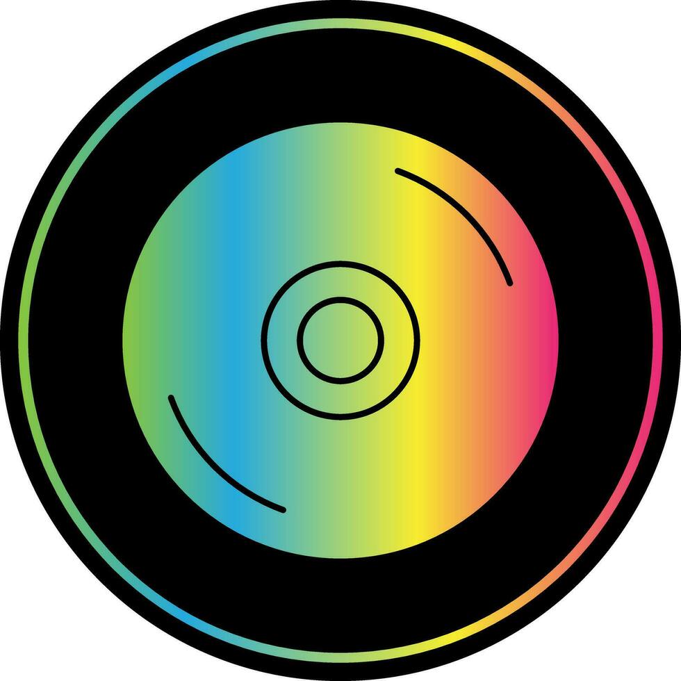 conception d'icône de vecteur de cd
