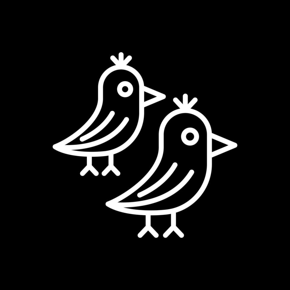 des oiseaux vecteur icône conception