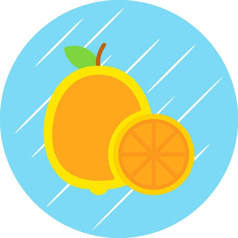 citron vert vecteur icône conception