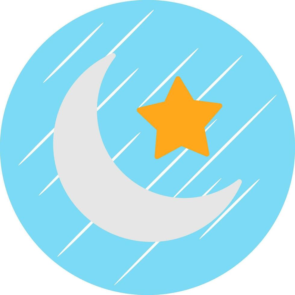 conception d'icône de vecteur de lune