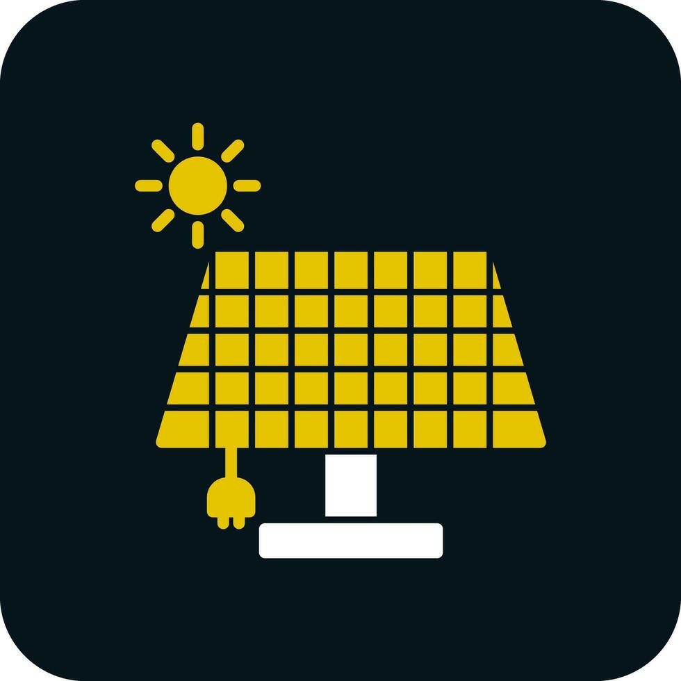 conception d'icône de vecteur d'énergie solaire