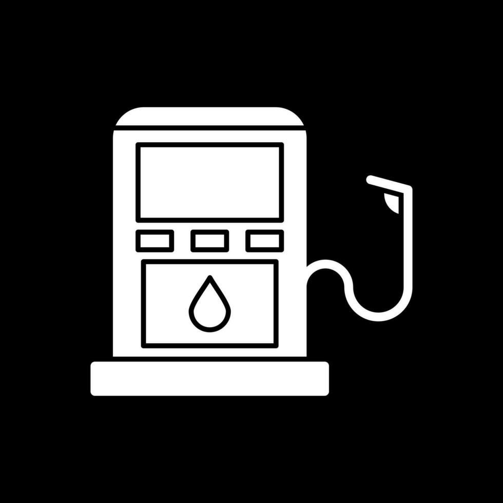 conception d'icône de vecteur de pompe à essence