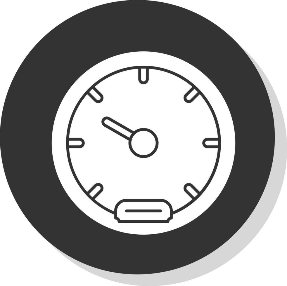 conception d'icône de vecteur de compteur de vitesse