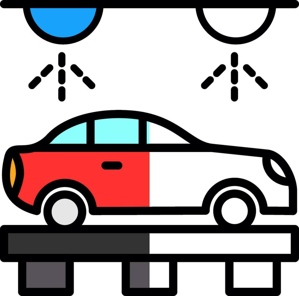 conception d'icône de vecteur de lavage de voiture