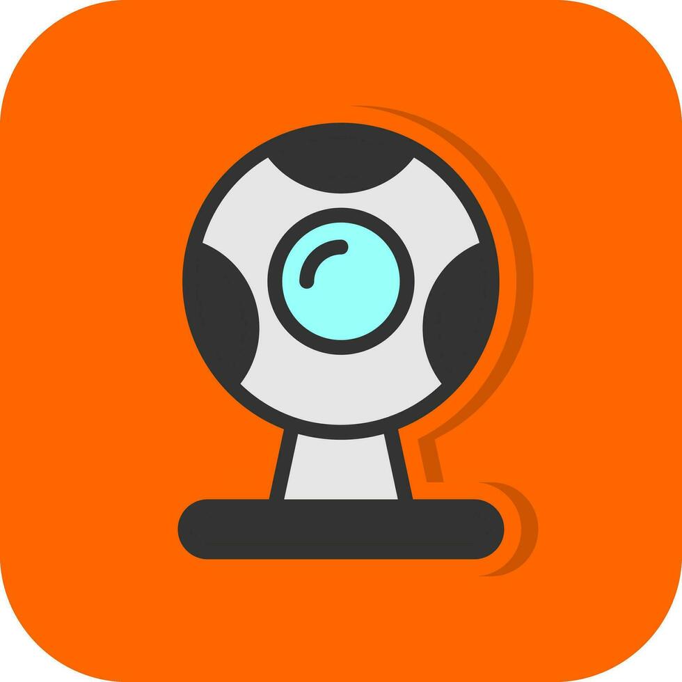 conception d'icône de vecteur de webcam